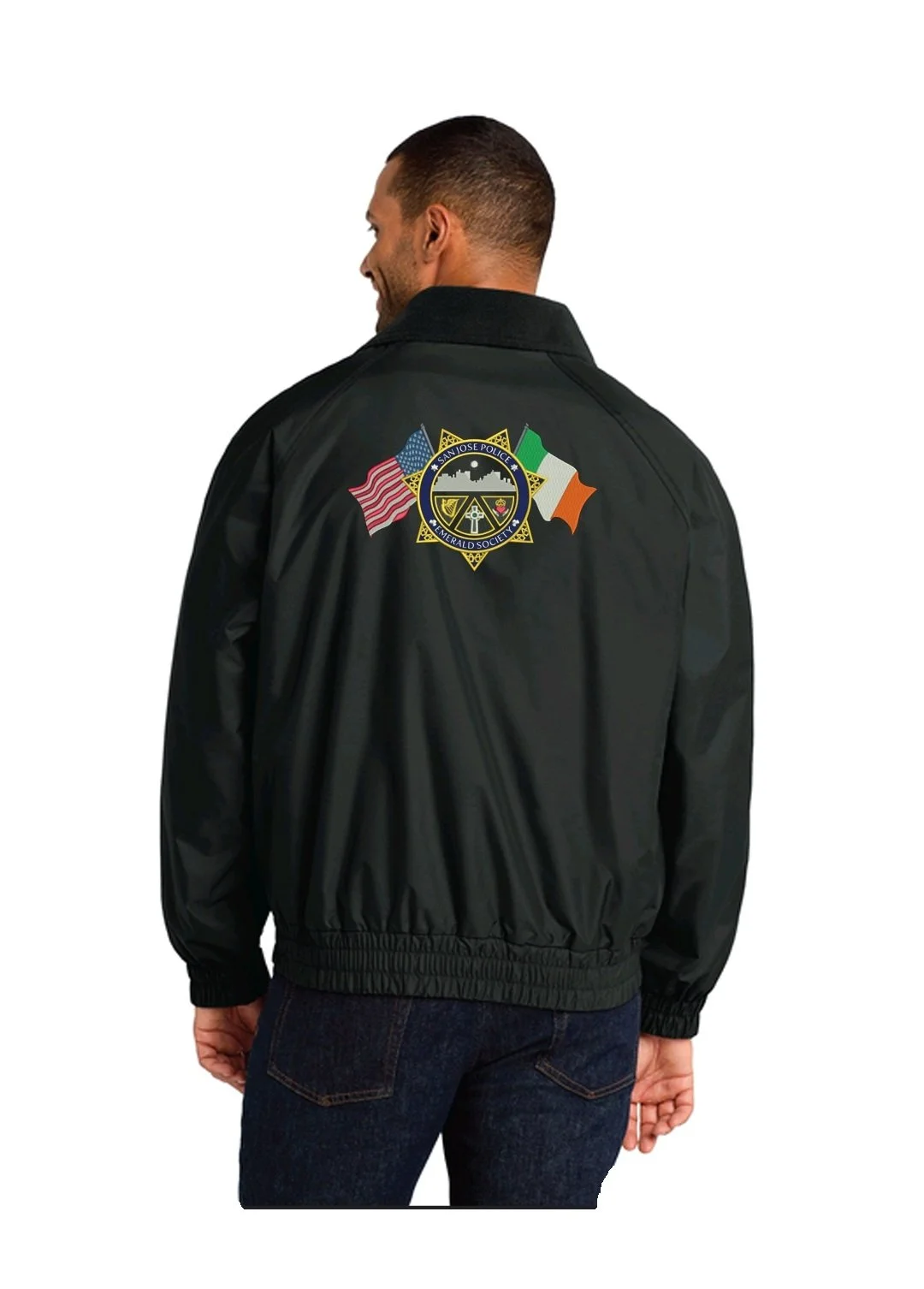 San Jose Police Emerald Society Jacket — San Jose Police Emerald